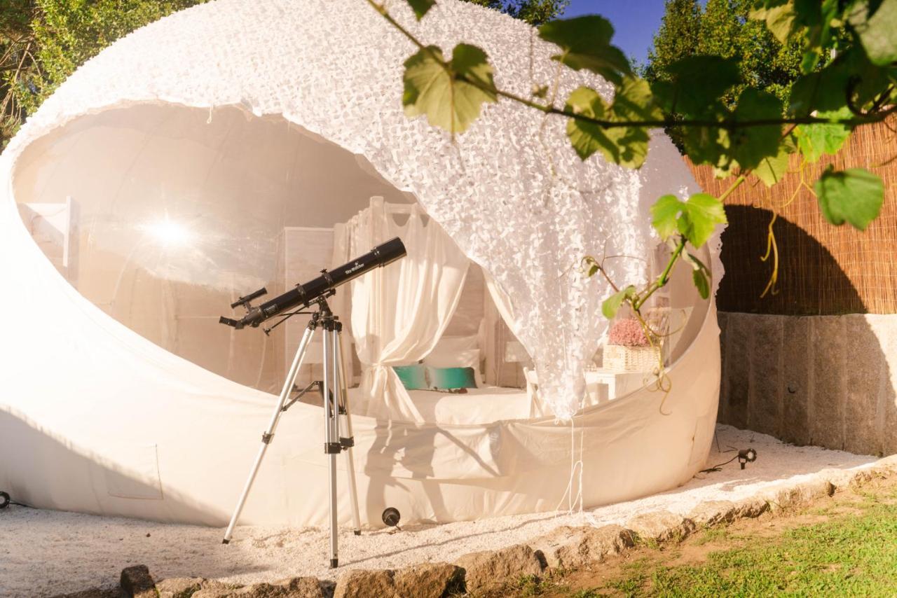 Burbujas Astronomicas Albarari Sanxenxo Hotell Eksteriør bilde