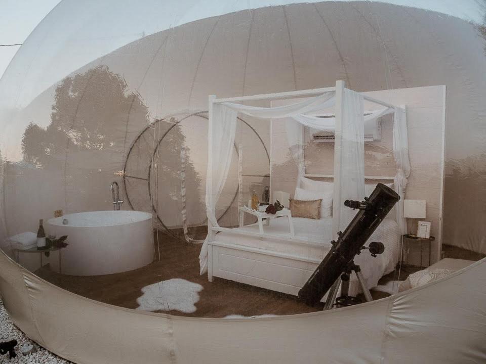 Burbujas Astronomicas Albarari Sanxenxo Hotell Eksteriør bilde