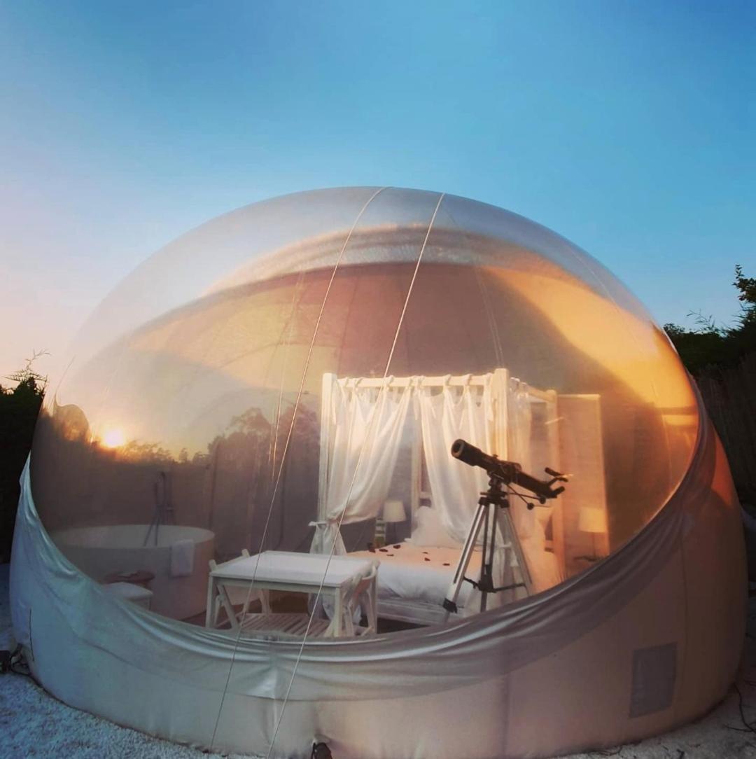 Burbujas Astronomicas Albarari Sanxenxo Hotell Eksteriør bilde